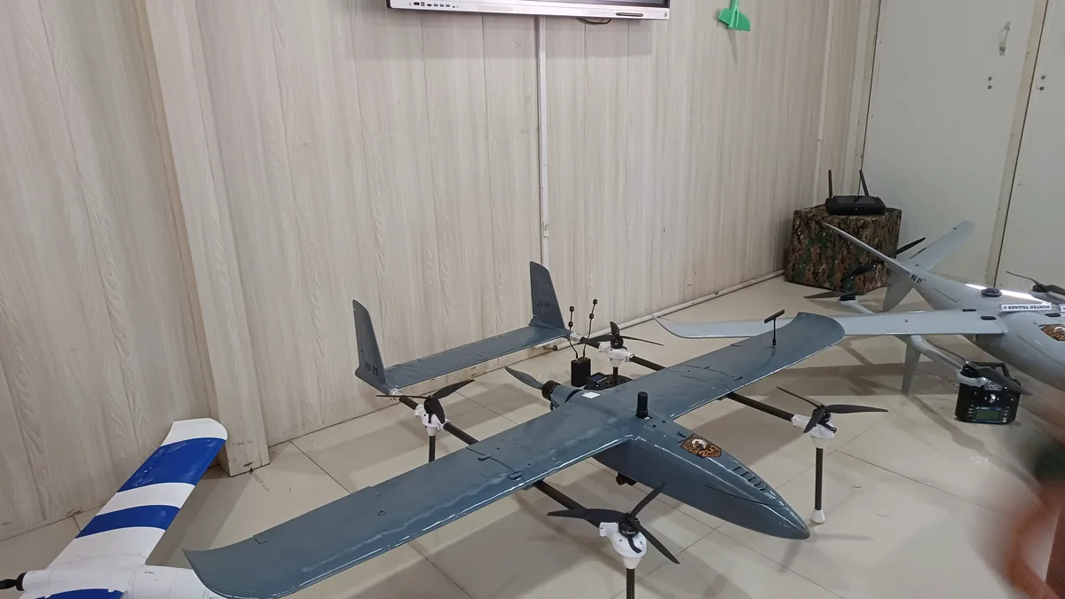 Airframes in the workshop